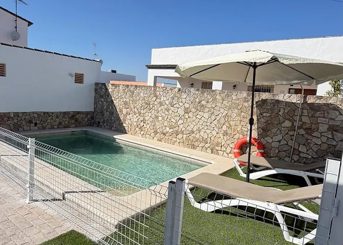 Willa Casa Con Piscina Privada En Conil De La Frontera *